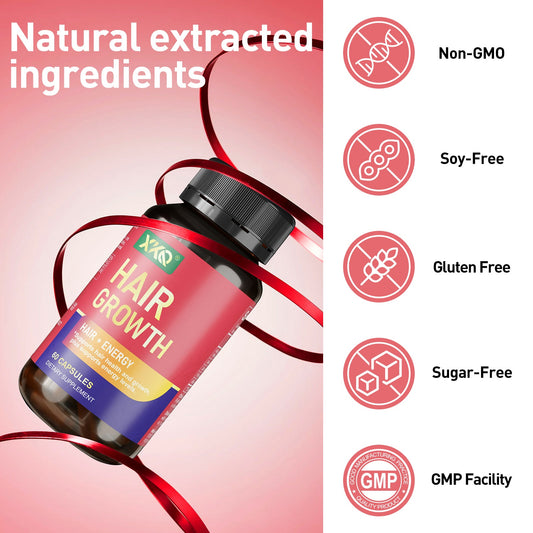 XKQ Hair - Energizing Capsules: Strengthen Hair and Boost Vitality XKQ Nutra Shop