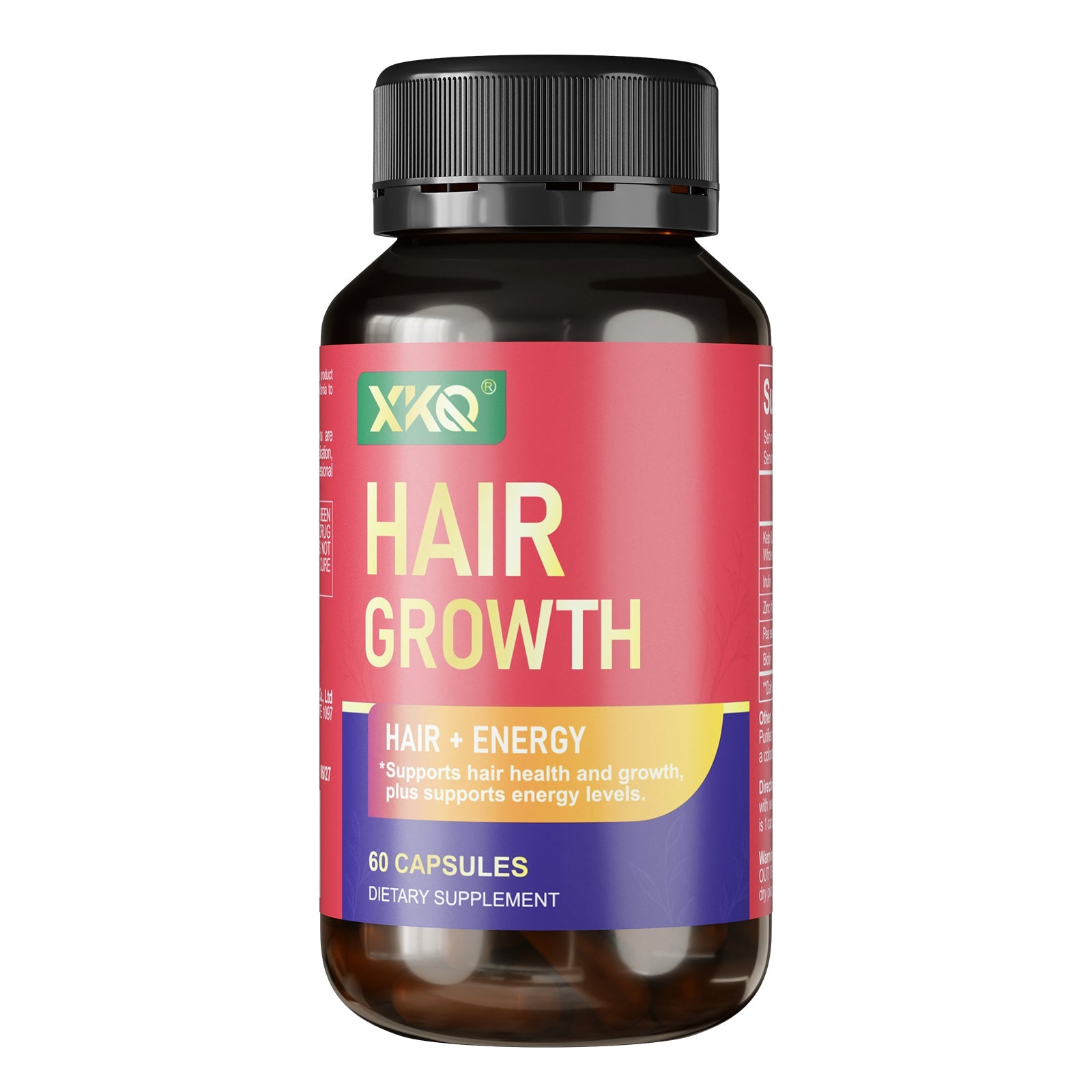 XKQ Hair - Energizing Capsules: Strengthen Hair and Boost Vitality XKQ Nutra Shop