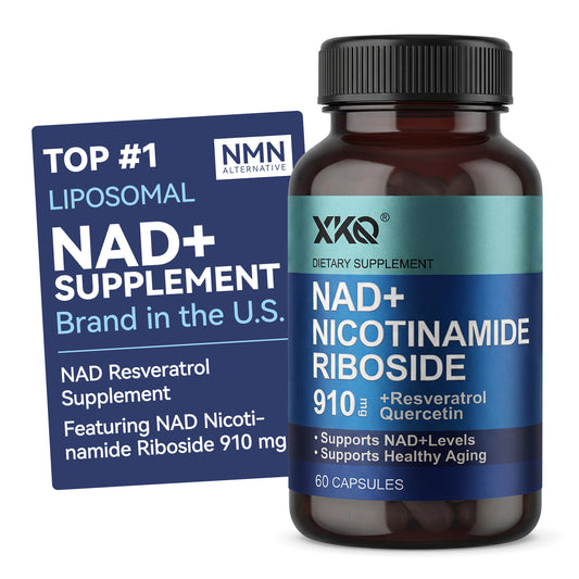XKQ NAD+ Nicotinamide Riboside Supplement - Support NAD+ Levels & Healthy Aging