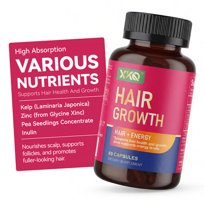 XKQ Hair - Energizing Capsules: Strengthen Hair and Boost Vitality