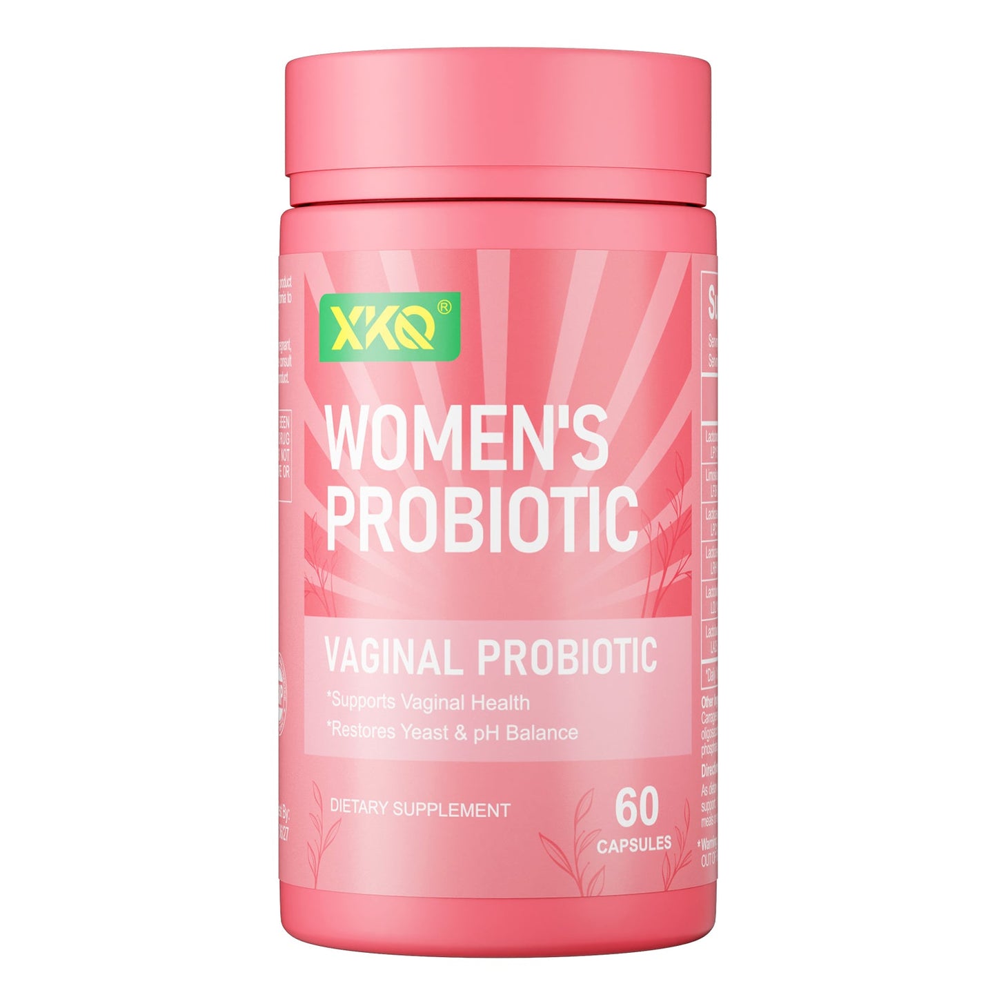 XKQ Women's Probiotic Vaginal Health Supplement - 60 Capsules XKQ Nutra Shop