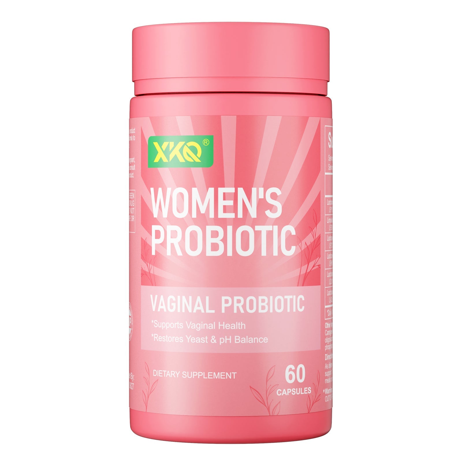 XKQ Women's Probiotic Vaginal Health Supplement - 60 Capsules XKQ Nutra Shop