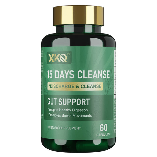 XKQ Natural Gut Detoxification Capsule Plant Formula,Gentle regulation of intestines | Relieve constipation, promote digestive health | 60 capsules, veganFriendly supplements XKQ Nutra Shop