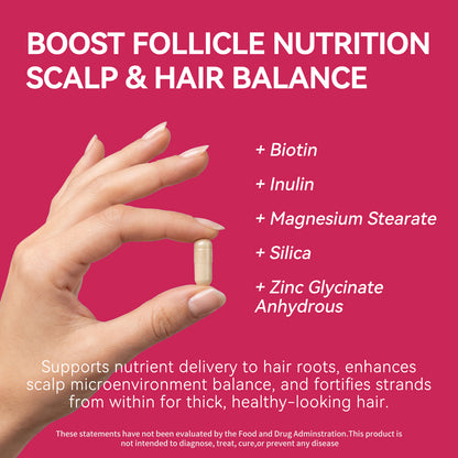 XKQ Hair - Energizing Capsules: Strengthen Hair and Boost Vitality