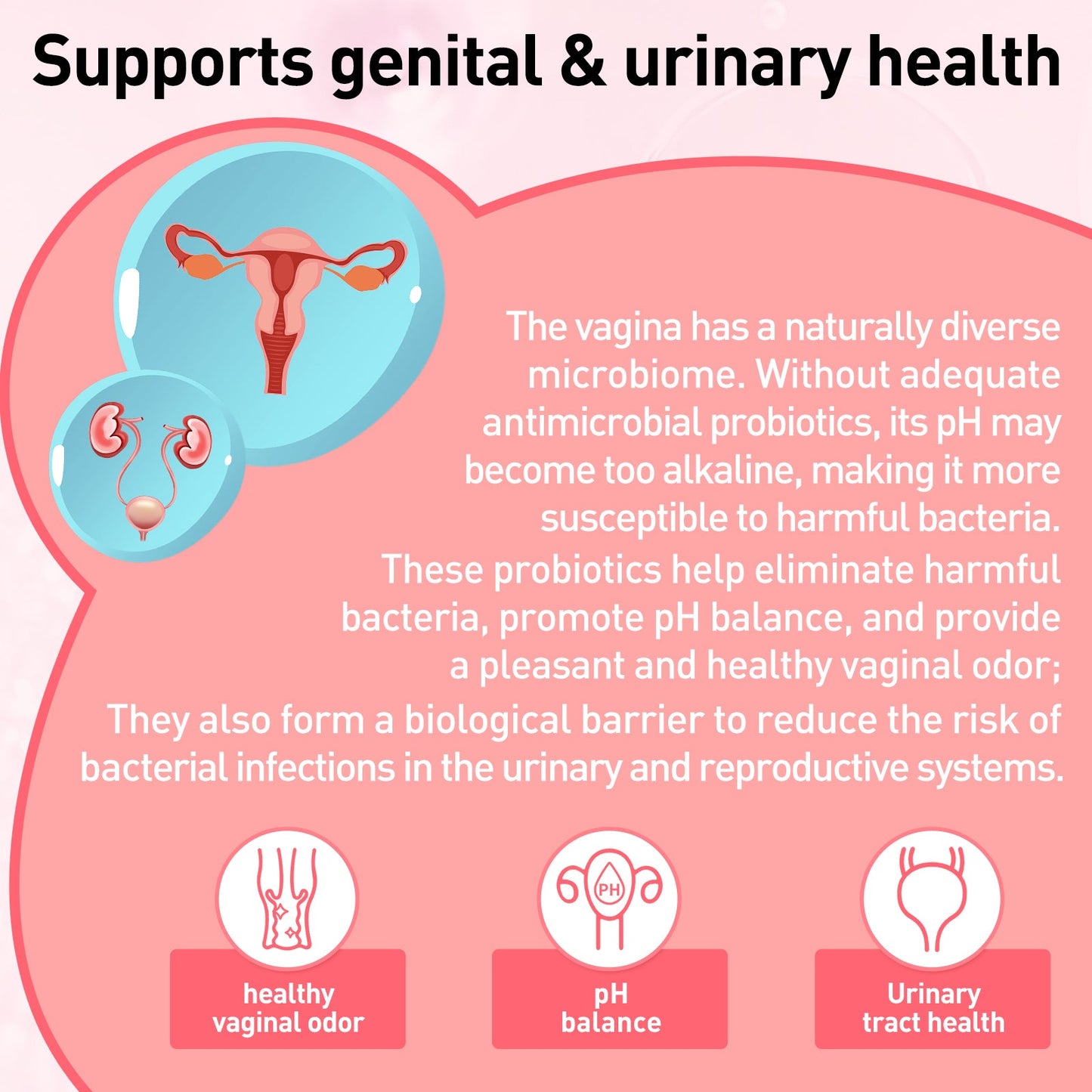 XKQ Women's Probiotic Vaginal Health Supplement - 60 Capsules XKQ Nutra Shop