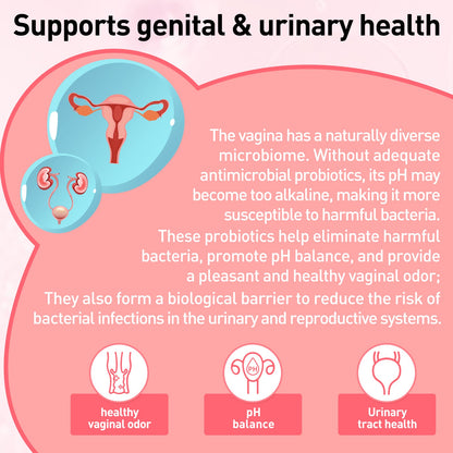 XKQ Women's Probiotic Vaginal Health Supplement - 60 Capsules XKQ Nutra Shop